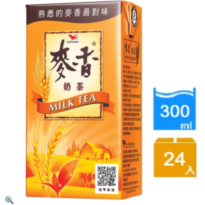 統一 麥香奶茶 300ml*24/箱