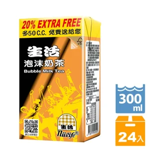 生活泡沫奶茶300ml*24罐/箱